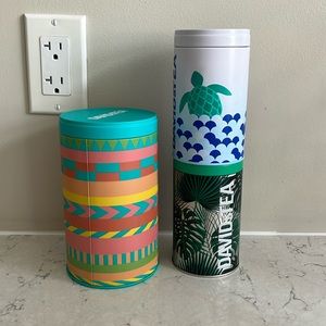 DavidsTea tins x3